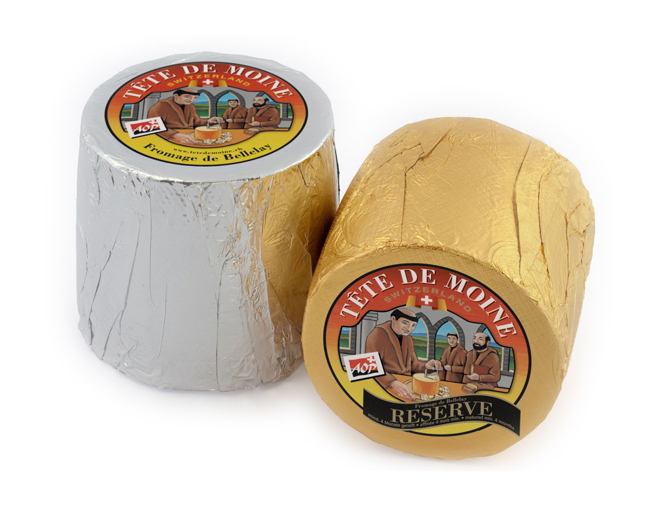 Tête de Moine - Whole Cheese, Premium Quality, 850g - 1.87 lbs, Buy  Online